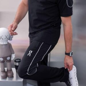 OC Premium Active Two-Piece Trackset – Tech Mesh Panel Edition (Black)