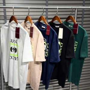 Gucci Mirror Interlocking G Graphic Tee – Luxury Streetwear Collection