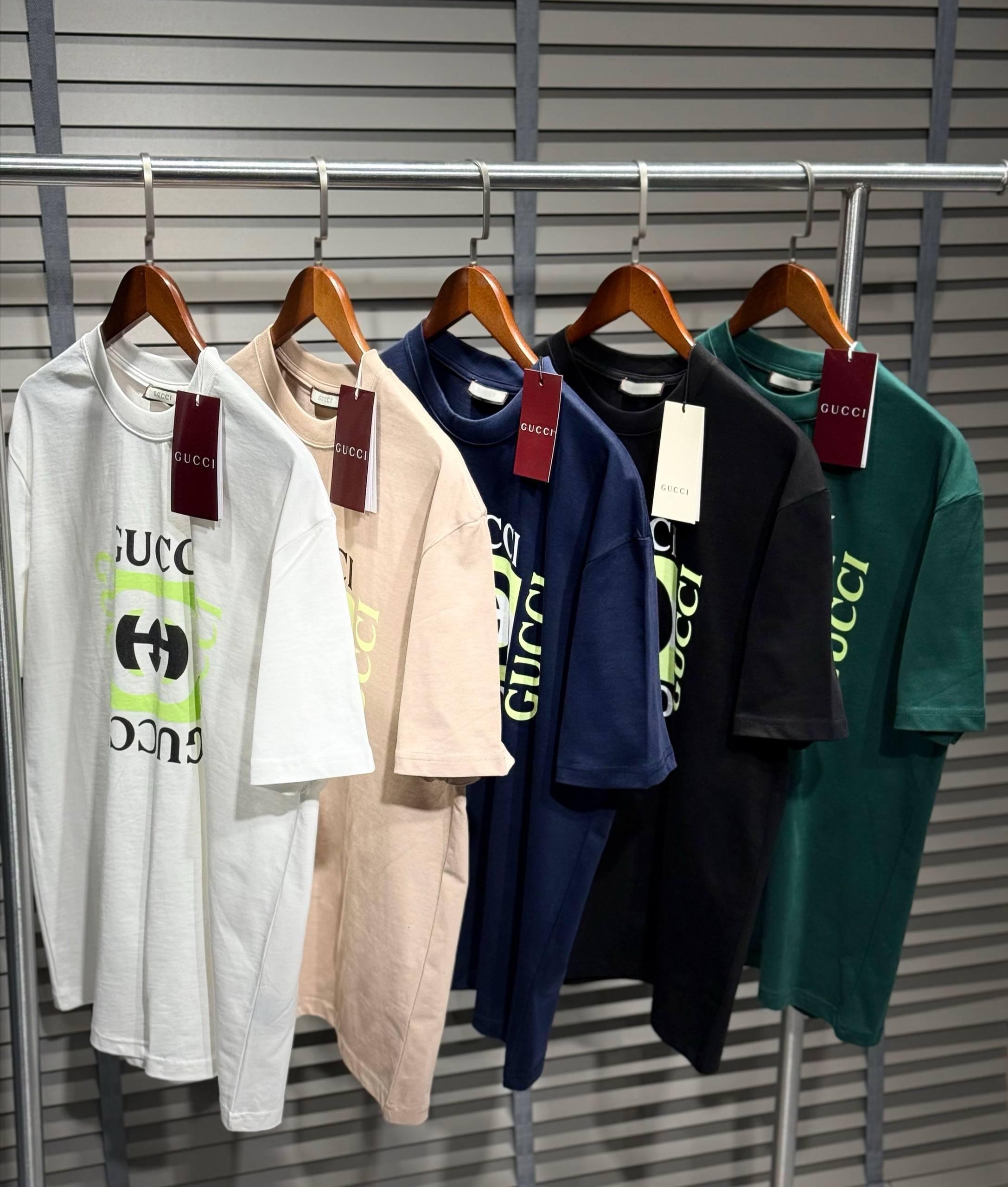 Gucci Mirror Interlocking G Graphic Tee – Luxury Streetwear Collection