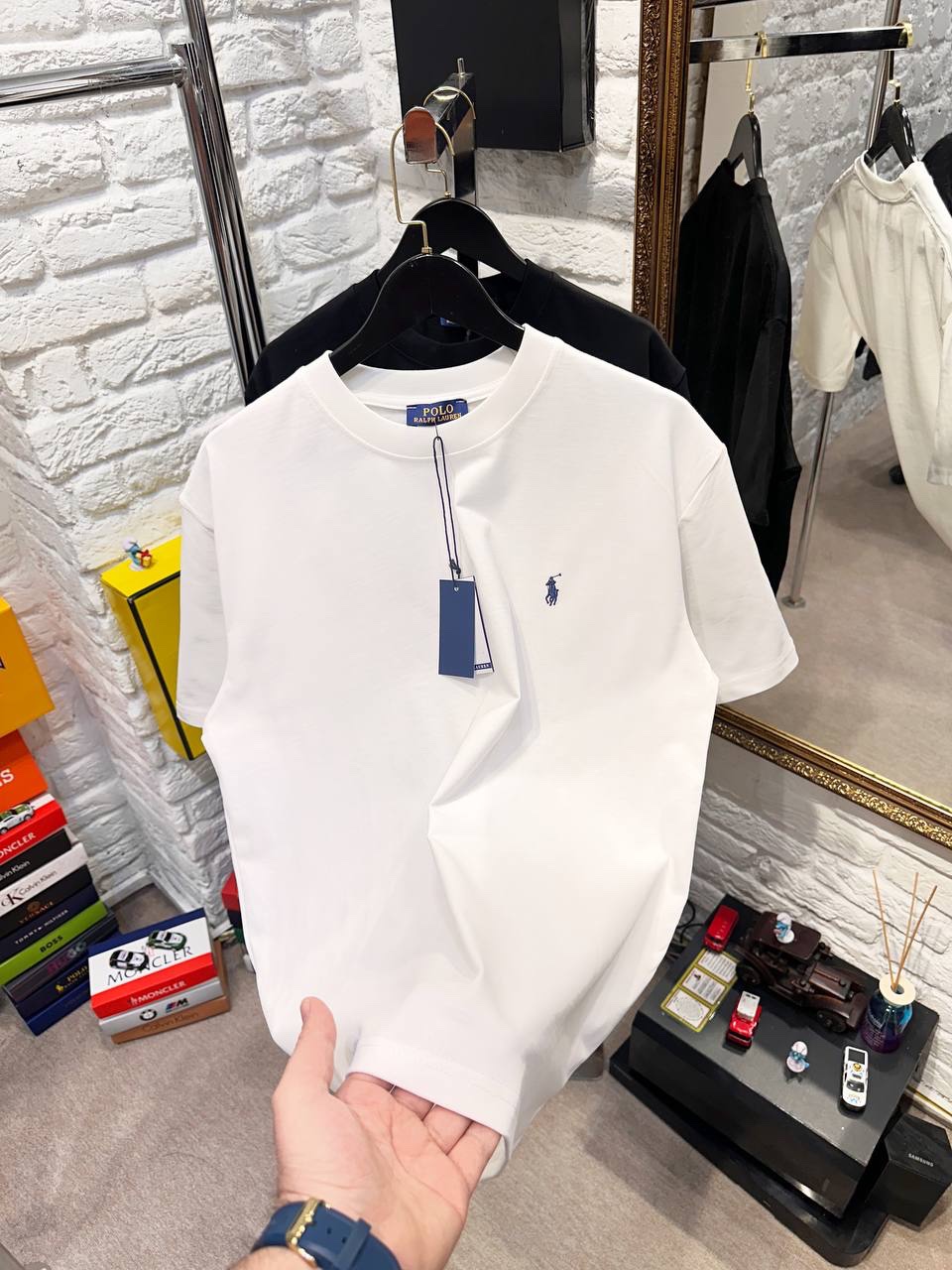 Hermès Premium Embroidered "H" Polo Shirt – Rich Burgundy Edition